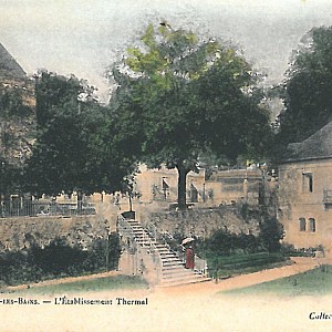 Le château et les thermes de la Bauche